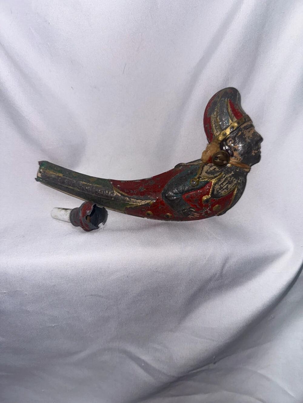 Rare! Antique penny Tin whistle